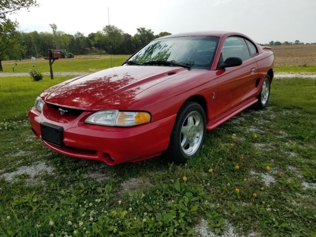 1994 RED Ford Mustang