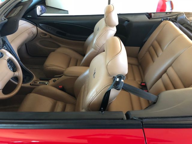 1994 Red Ford Mustang Convertible