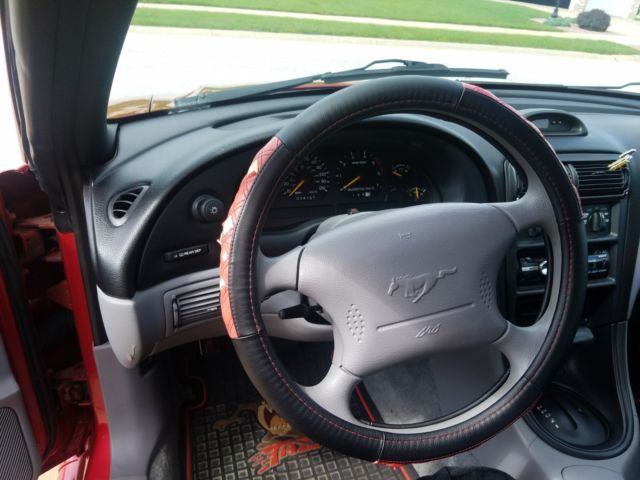 1994 Red Ford Mustang Coupe