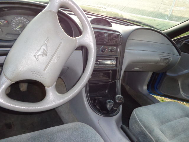 1994 Blue Ford Mustang