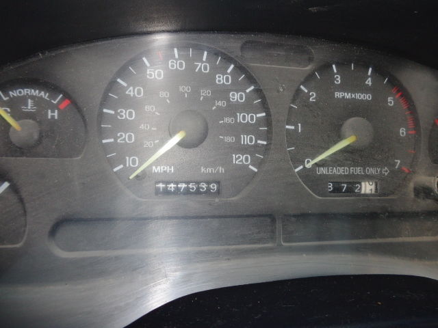 1994 Blue Ford Mustang