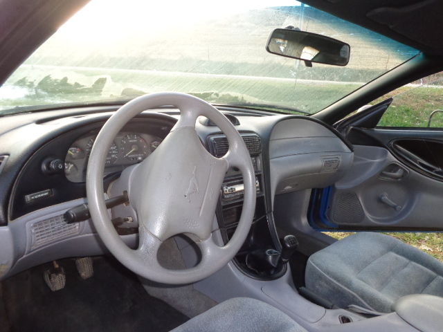1994 Blue Ford Mustang