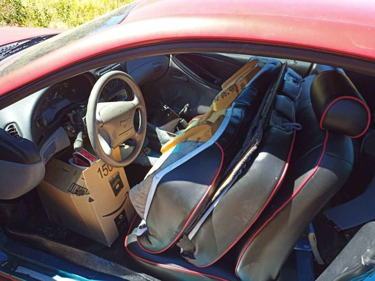 1994 Red Ford Mustang Coupe