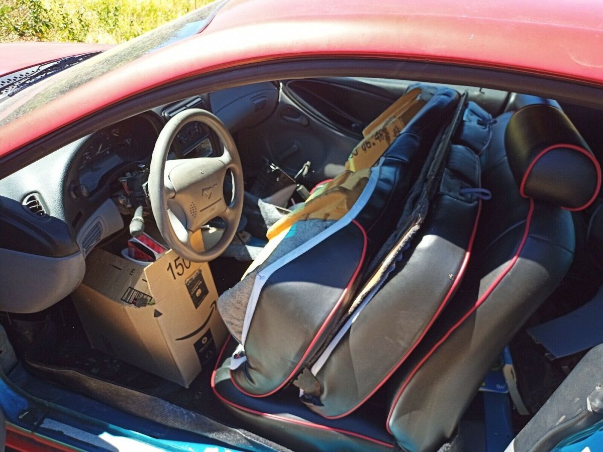 1994 Red Ford Mustang Coupe