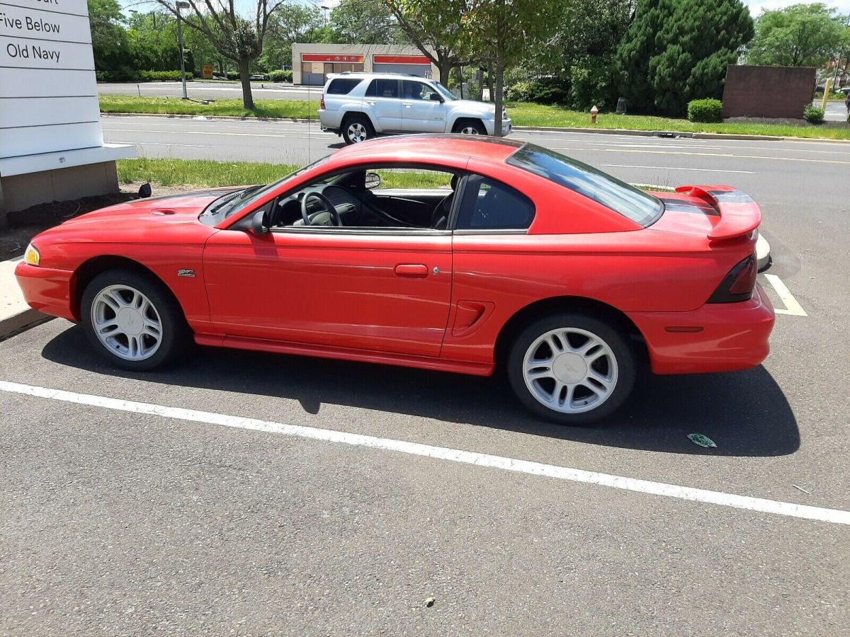 1994 Red Ford Mustang Coupe