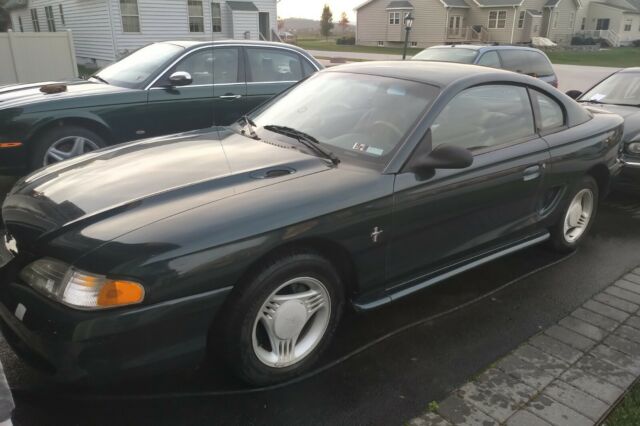 1994 Green Ford Mustang Coupe