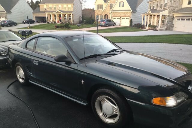 1994 Green Ford Mustang Coupe