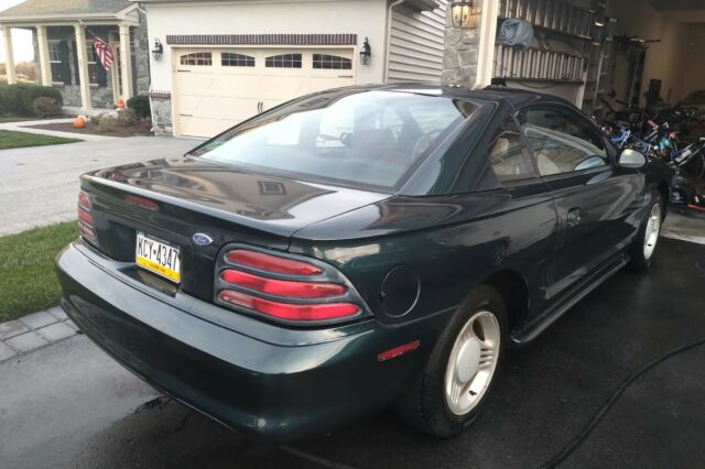 1994 Green Ford Mustang Coupe