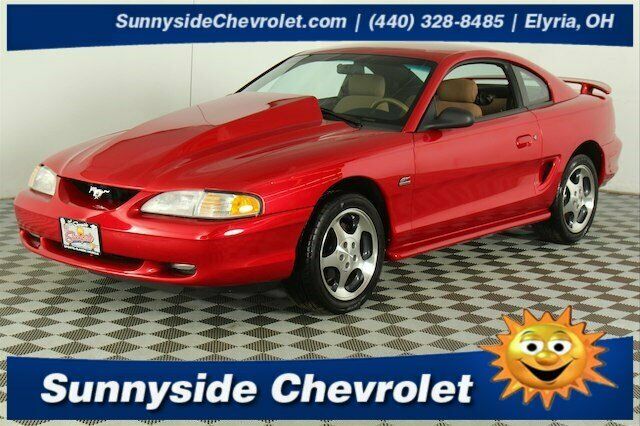 1994 Red Ford Mustang --