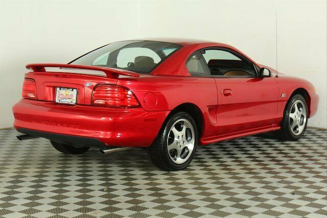 1994 Red Ford Mustang --