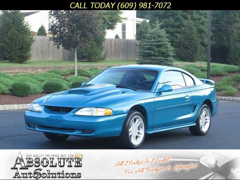 1994 Teal Ford Mustang Coupe