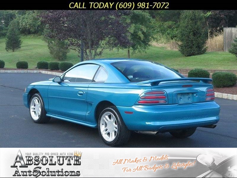 1994 Teal Ford Mustang Coupe