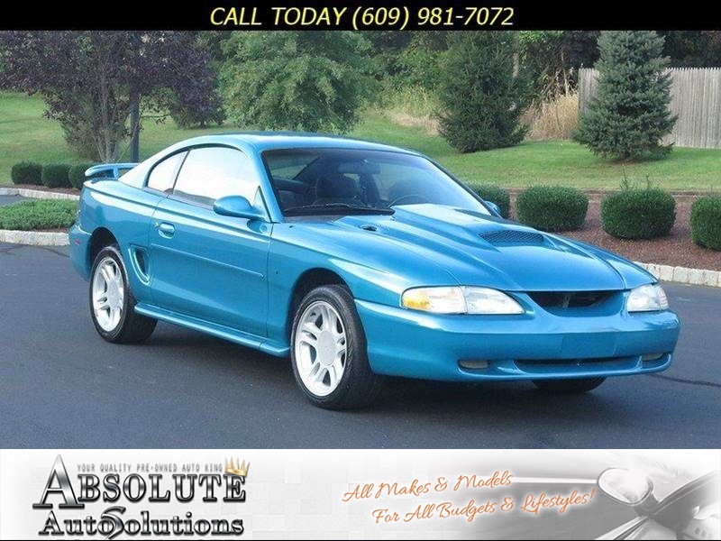 1994 Teal Ford Mustang Coupe