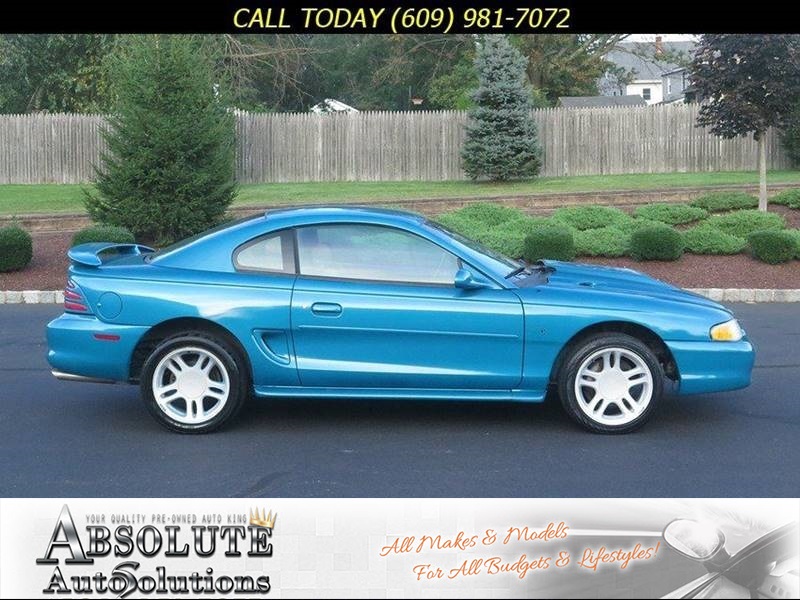 1994 Teal Ford Mustang Coupe