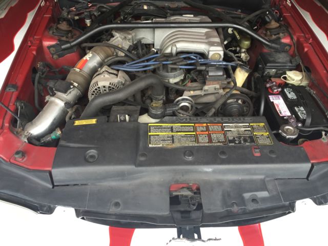 1994 Red Ford Mustang Coupe