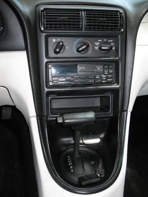 1994 Red Ford Mustang Convertible