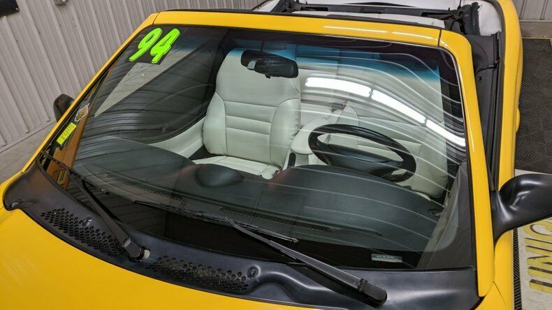 1994 Yellow Ford Mustang Convertible
