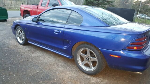 1994 Teal Blue Ford Mustang Convertible