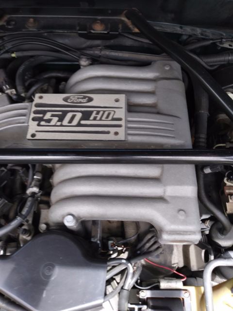 1994 Green Ford Mustang Convertible