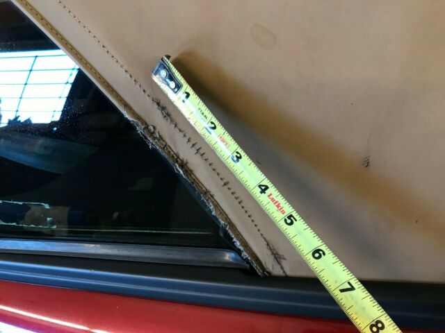 1994 Red Ford Mustang Convertible