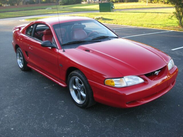 1994 Red Ford Mustang Coupe