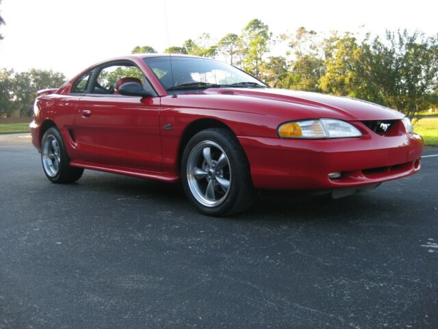 1994 Red Ford Mustang Coupe