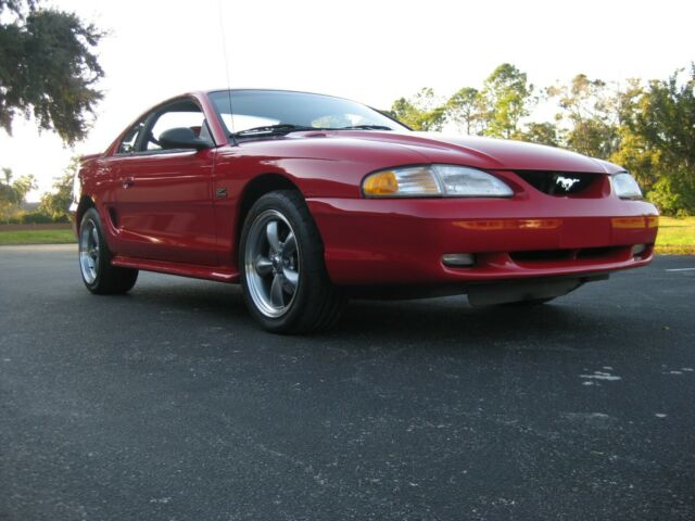 1994 Red Ford Mustang Coupe