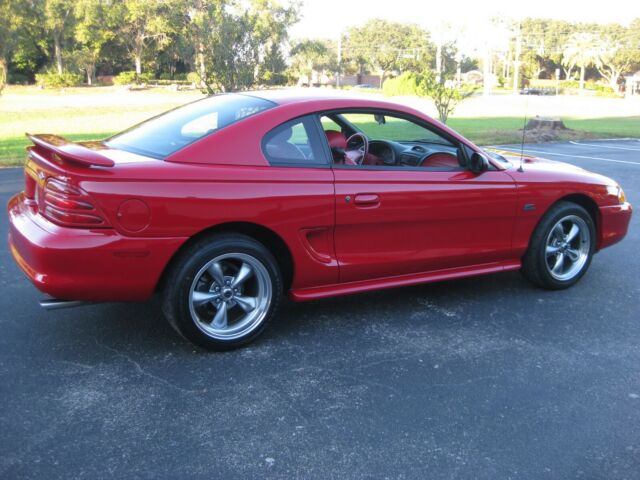 1994 Red Ford Mustang Coupe