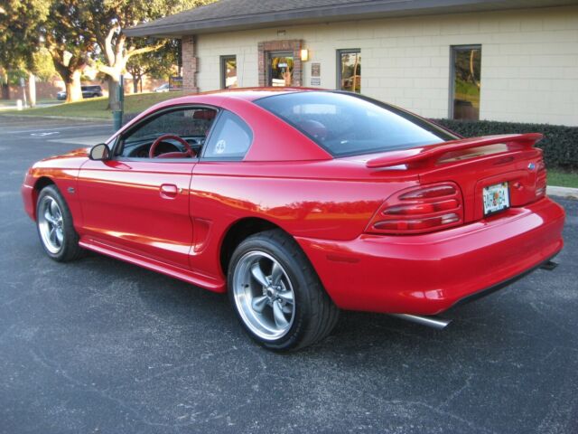 1994 Red Ford Mustang Coupe