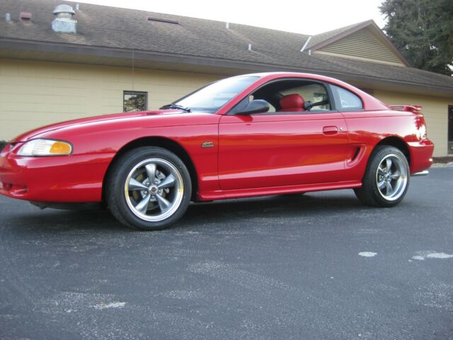 1994 Red Ford Mustang Coupe