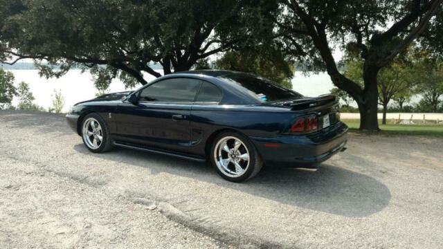 1994 Blue Ford Mustang Coupe