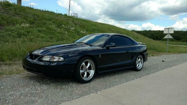 1994 Blue Ford Mustang Coupe