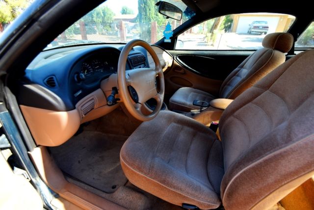 1994 Dark Green Ford Mustang