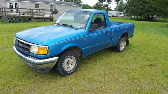 1994 Blue Ford Ranger