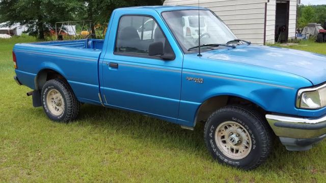 1994 Blue Ford Ranger