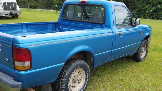 1994 Blue Ford Ranger