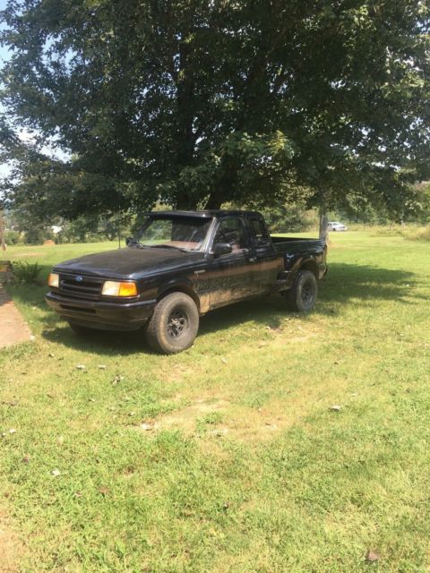 1994 Black Ford Ranger Extended Cab Pickup