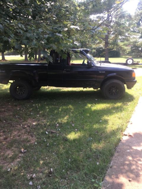 1994 Black Ford Ranger Extended Cab Pickup