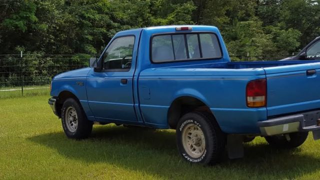 1994 Blue Ford Ranger