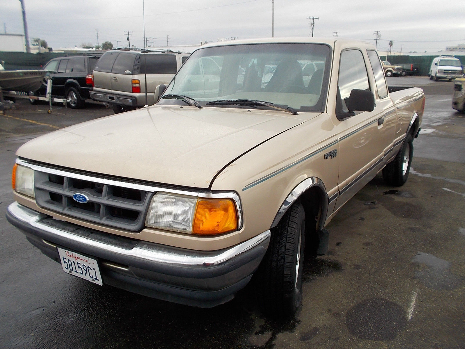 1994 White Ford Ranger TRUCK