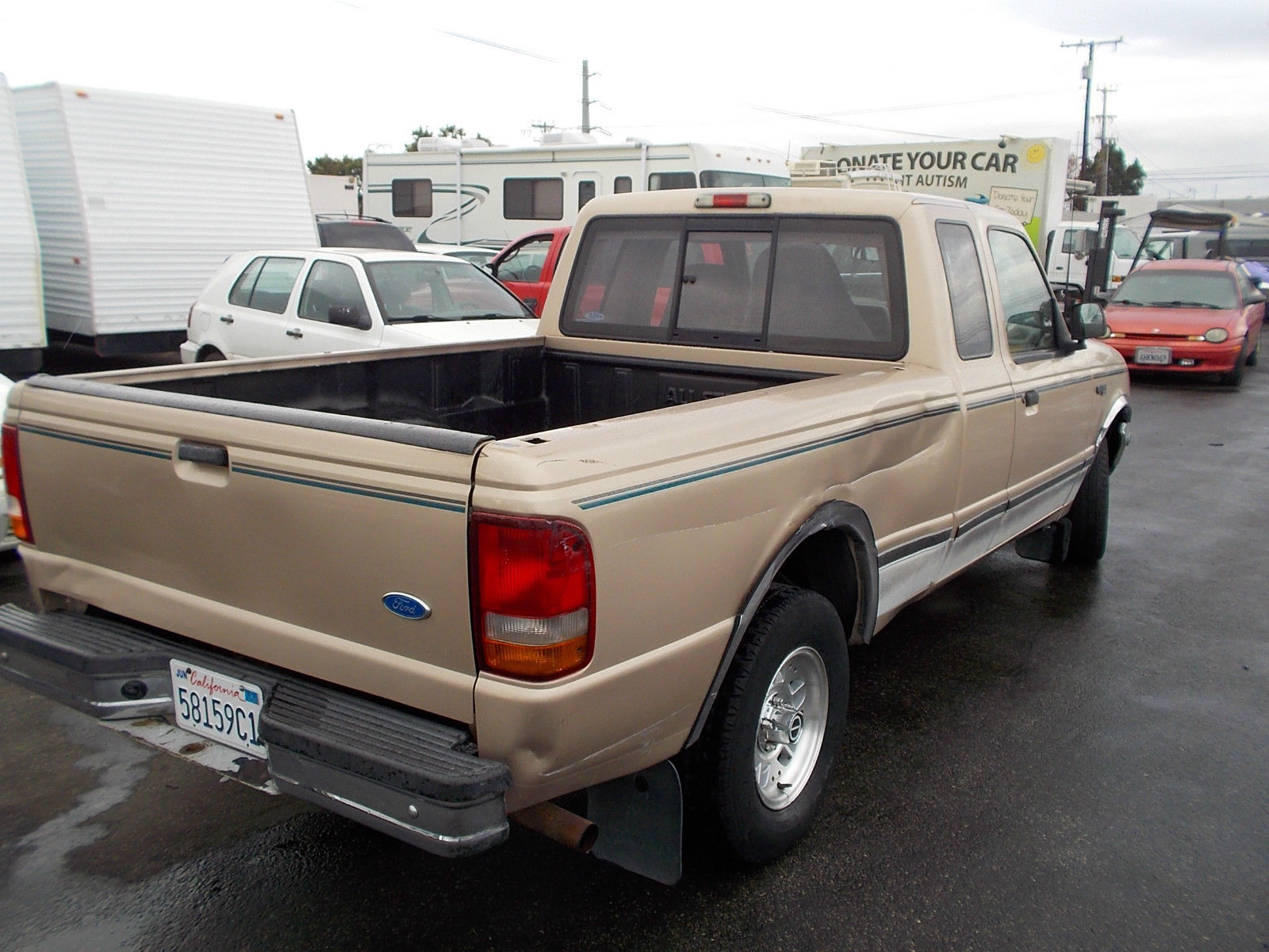 1994 White Ford Ranger TRUCK