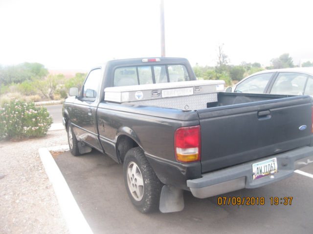 1994 Black Ford Ranger Standard Cab Pickup