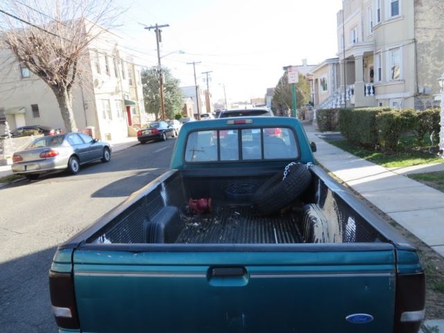 1994 Green Ford Ranger Extended Cab Pickup