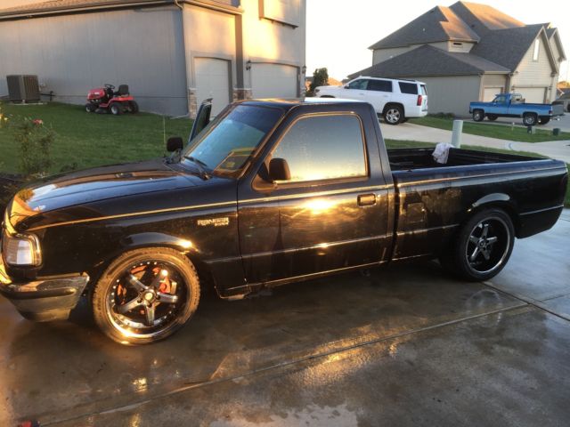 1994 Black Ford Ranger Standard Cab Pickup