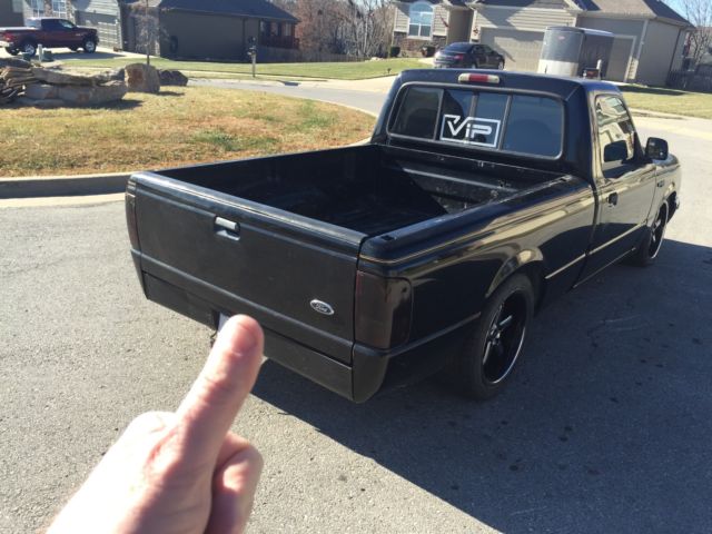 1994 Black Ford Ranger Standard Cab Pickup