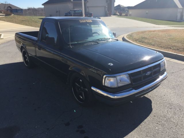 1994 Black Ford Ranger Standard Cab Pickup
