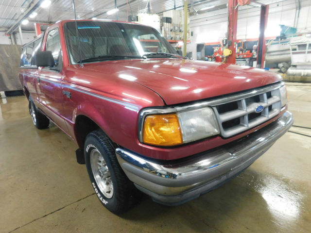 1994 Red Ford Ranger