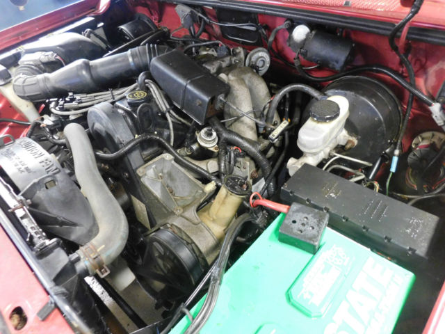 1994 Red Ford Ranger