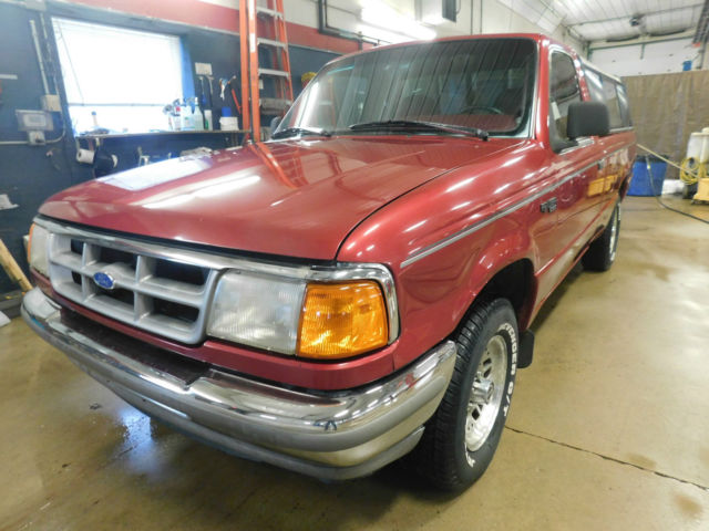 1994 Red Ford Ranger