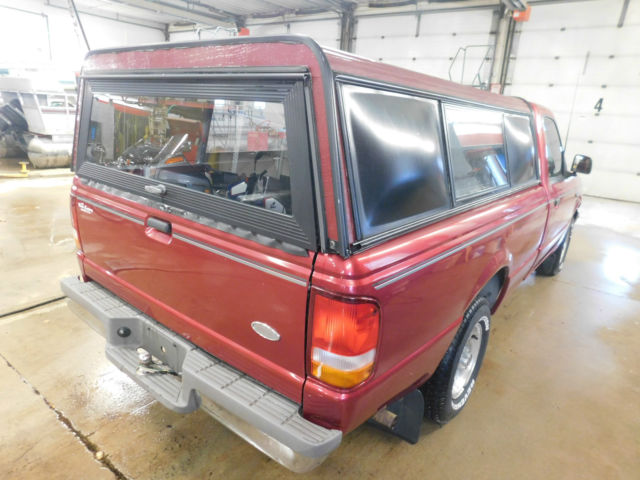 1994 Red Ford Ranger